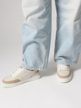 Sneakers Joyce Vanessa wu Beige women BK2555BG-vue-porte