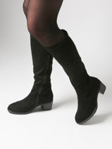 Heeled Boots Remonte Beige women - D2A76-00-vue-porte