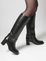 Bottes  Talon Tamaris Noir women 45-vue-porte