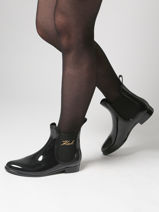 Bottines De Pluie Kalosh Ii Karl lagerfeld Noir women KL94775-vue-porte