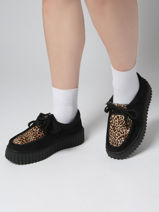 Chaussures Derbies Torhill Bee En Cuir Clarks Noir women 26181189-vue-porte