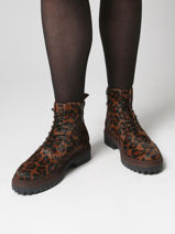 Bottines En Cuir Mam