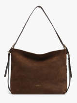 Suede Moreen Shoulder Bag Nat et nin Brown vintage MOREEN