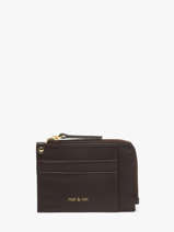 Leather Lana Coin Purse Nat et nin Brown vintage LANA