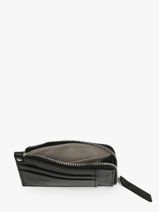 Porte-monnaie Lana Cuir Nat et nin Noir vintage LANA-vue-porte