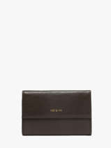 Wallet Leather Nat et nin Brown vintage LOTTI