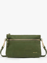 Leather Vicky Crossbody Bag Nat et nin Green vintage VICKY