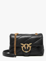 Cross Body Tas Love Bag Puff Pinko Black love bag puff A0F2