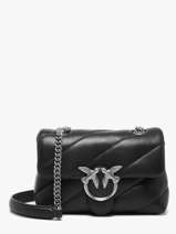 Sac Bandouli�re Love Bag Puff  Pinko Noir love bag puff A0F2