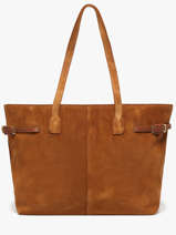 Leather Marceau Tote Bag Nat et nin Brown vintage MARCEAU