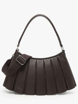 Shoulder Bag Lenglen Leather Lacoste Brown lenglen NU5176DP