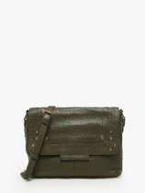 Shoulder Bag Felizia Leather Pieces Green felizia 17116820