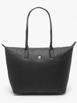 Sac Port paule Popette Nylon Tommy hilfiger Noir popette AW17705