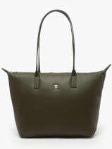 Shoulder Bag Popette Nylon Tommy hilfiger Green popette AW17705