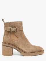 Bottines � Talon Alpe Marron accessoires 54651109