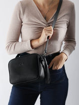 Leather Camera Bag Nathan baume Black nathan 2-vue-porte