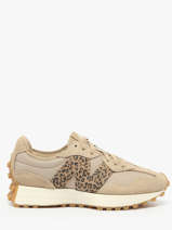 Sneakers En Cuir New balance Beige women WS327LPA