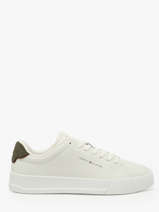 Sneakers In Leather Tommy hilfiger White men 53670K4