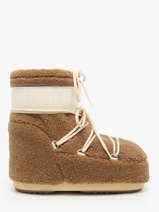 Boots Icon Low Fleece Moon boot Brown women D1409700