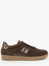 Sneakers In Leather Gabor Brown women 18
