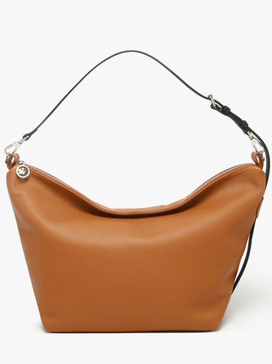 Longchamp Besace longchamp cuir Hobo bag Violet