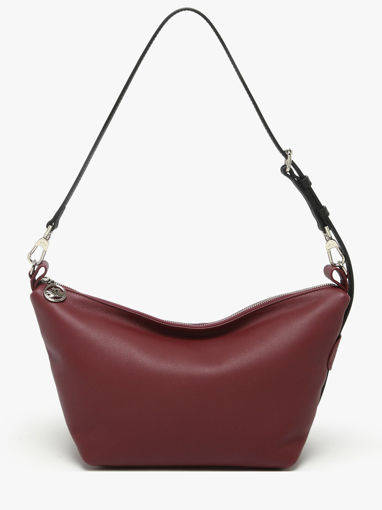 Longchamp Besace longchamp cuir Sacs port� travers Marron