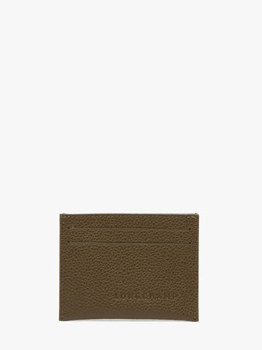 Longchamp Le foulonn� Porte billets/cartes Marron