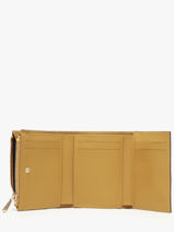 Longchamp Epure timeless Portefeuilles Jaune-vue-porte