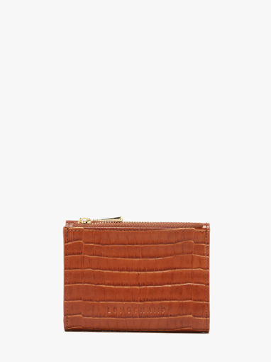 Longchamp Longchamp pocket croco Wallet White