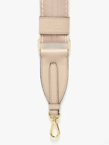 Bandoulire Amovible Bcbg Nylon Et Cuir Lancel Beige bcbg A13978-vue-porte