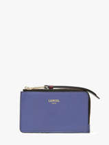 Leather Origami Card Holder Lancel Blue origami A13422