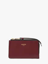 Leather Origami Card Holder Lancel Violet origami A13422