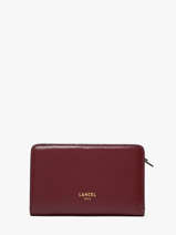Leather Origami Wallet Lancel Violet origami A13423