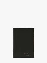 Wallet Come Leather Lancel Black come A13447