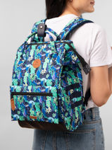 Medium Adventurer Backpack Manaus Cabaia Blue anniversaire 10ans - BAGM-10A-vue-porte