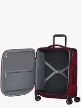 Cabin Luggage Samsonite Violet respark KJ3004-vue-porte
