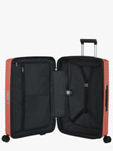 Valise Rigide Upscape Samsonite Rose upscape CT4005-vue-porte