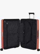 Valise Rigide Upscape Samsonite Rose upscape KJ1003-vue-porte