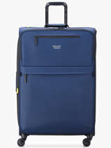 Softside Luggage On Wheels Maubert 2.0 Delsey Blue maubert 2.0 3813821W