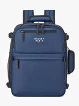 Backpack Delsey Blue maubert 2.0 3813640W
