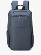 2-compartment Backpack With 15" Laptop Sleeve Delsey Gray parvis + 3944609