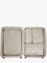 Expandable Hardside Luggage Paralux Hs Samsonite Beige paralux hs 156526-vue-porte