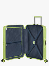 Valise Rigide Airconic American tourister Vert airconic 88G002-vue-porte