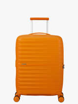 Expandable Cabin Luggage American tourister Orange fastforward 155259