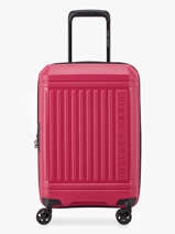 Expandable Cabin Luggage Delsey Pink lutece 3802801