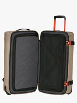 Travel Bag On Wheels Urban Track American tourister Beige urban track MD1202-vue-porte