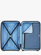 Valise Rigide Extensible Lutece Delsey Rose lutece 3802821-vue-porte