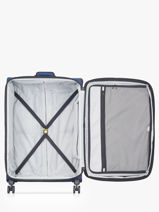 Valise Souple  Roulettes Maubert 2.0 Delsey Bleu maubert 2.0 3813821W-vue-porte