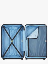 Valise Rigide Extensible Lutece Delsey Bleu lutece 3802820-vue-porte