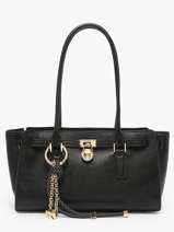 Sac Port paule Hamilton Cuir Michael kors Noir hamilton F5GNXT0L